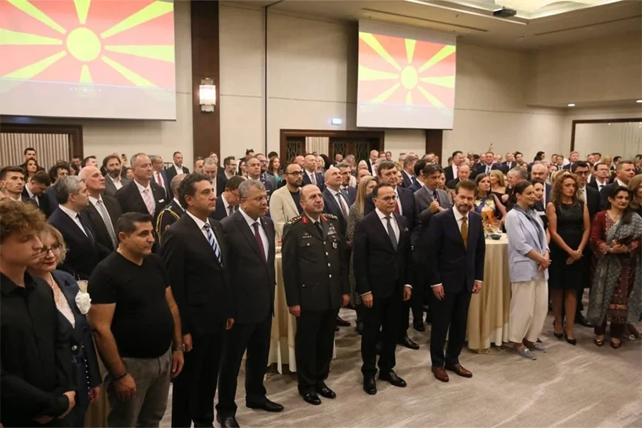 Kuzey Makedonya’nın Ankara’daki kutlaması