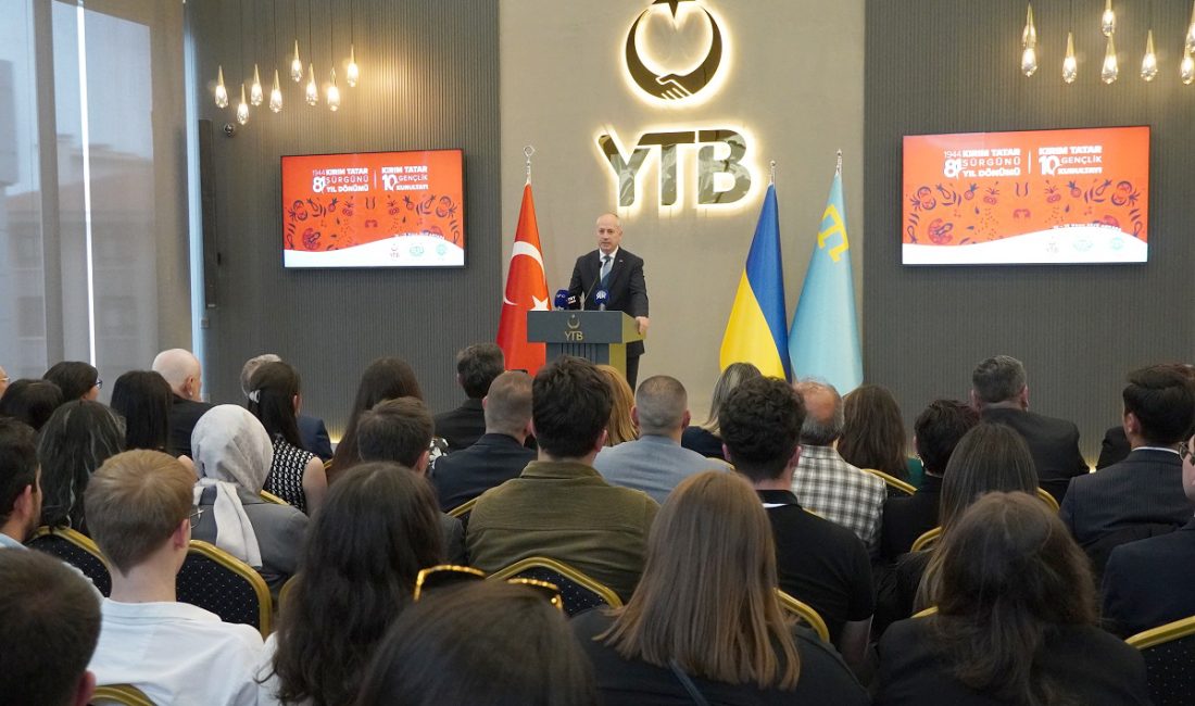 Kırım Tatarı soydaşlarımızın ana vatanlarından sürgün edilişlerinin 81. yıldönümünü anma