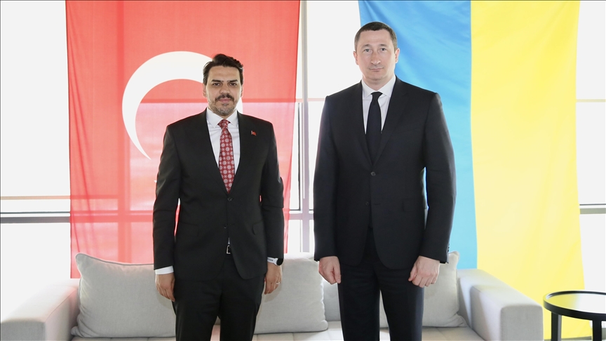 Yurtdışı Türkler ve Akraba Topluluklar (YTB) Başkanı Abdullah Eren, Ukrayna
