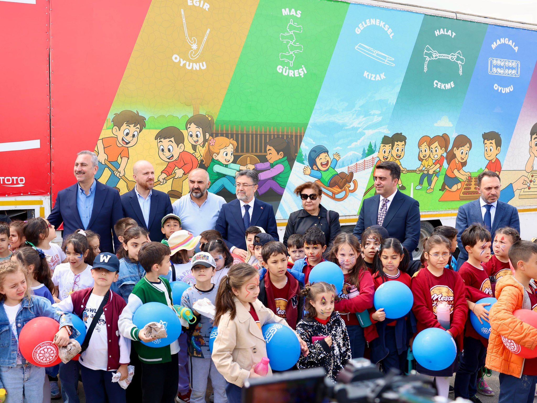 Türkiye Geleneksel Spor Dalları Federasyonu, çocukların moral ve dayanışma duygusunu