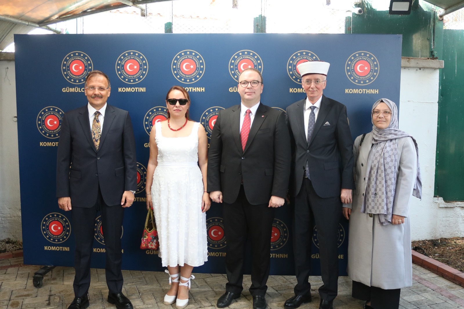 Türkiye Cumhuriyeti Gümülcine Başkonsolosluğu‘nda düzenlenen geleneksel bayramlaşma töreni, Batı Trakya’nın