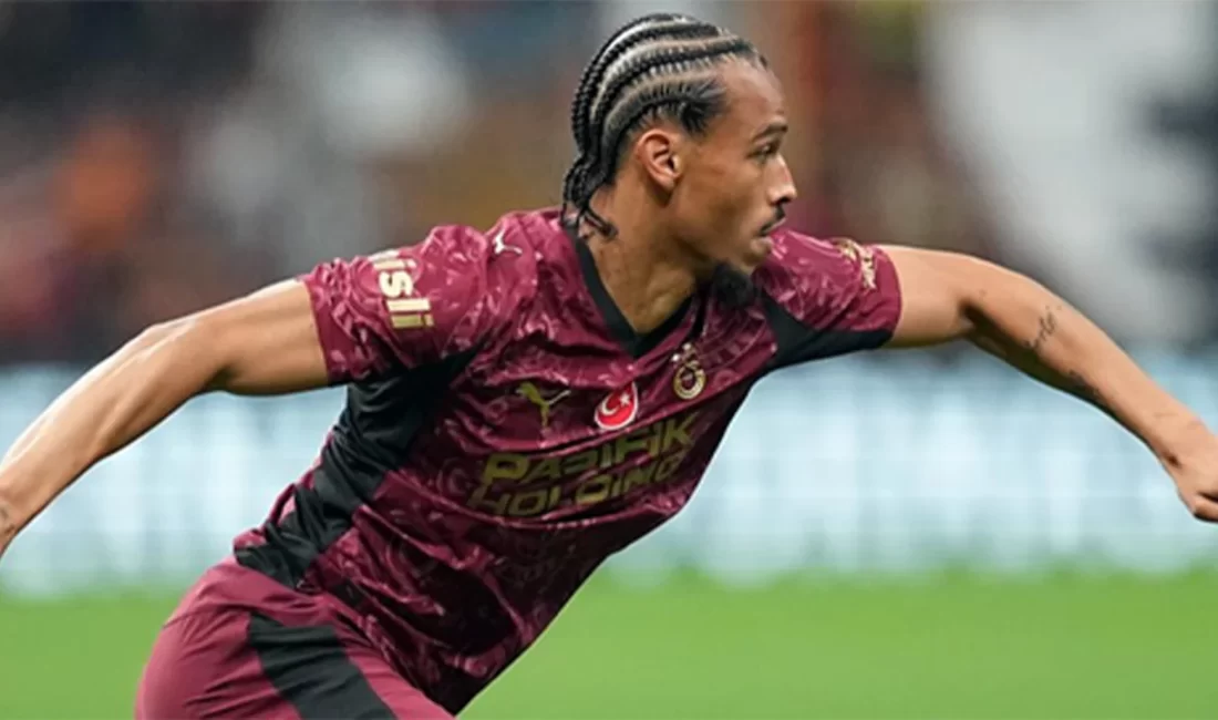 Galatasaray’ın yeni transferi Leroy Sané, Lazio ile oynanan hazırlık maçının