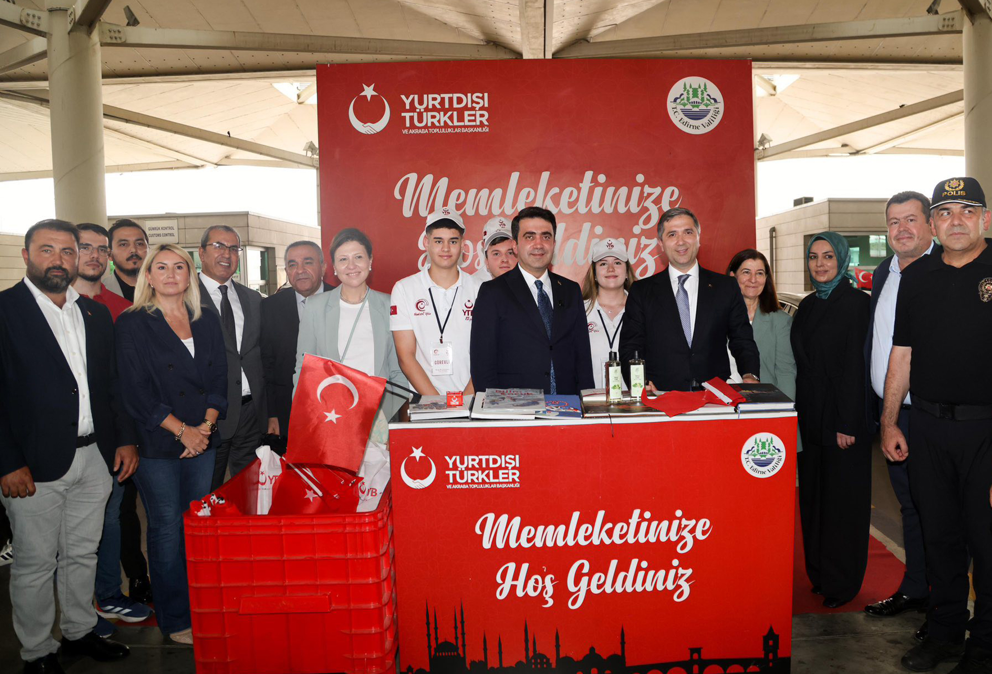 Yurt dışında yaşayan Türk vatandaşları ile temas kurmak amacıyla Kapıkule