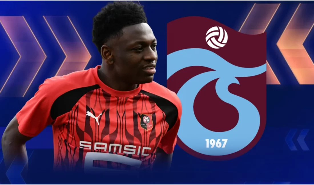 Trabzonspor, bu transfer döneminde Rennes’ten Kazeem Olaigbe’yi kadrosuna katmak için