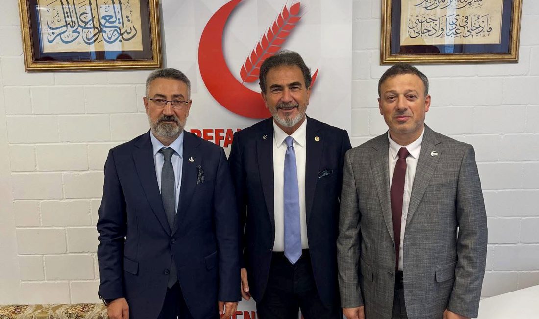 Yeniden Refah Partisi, Avrupa’daki teşkilatlanma çalışmalarına hız kesmeden devam ediyor.