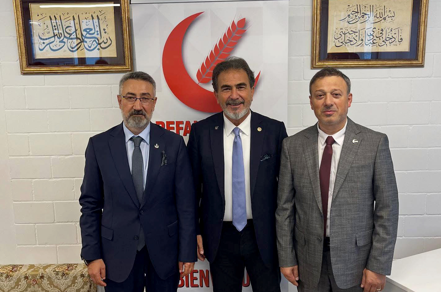 Yeniden Refah Partisi, Avrupa’daki teşkilatlanma çalışmalarına hız kesmeden devam ediyor.