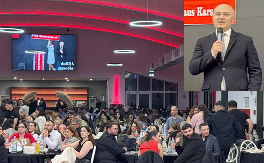 Karslılar, Kaz Gecesi geleneğini Avrupa’da yaşatıyor