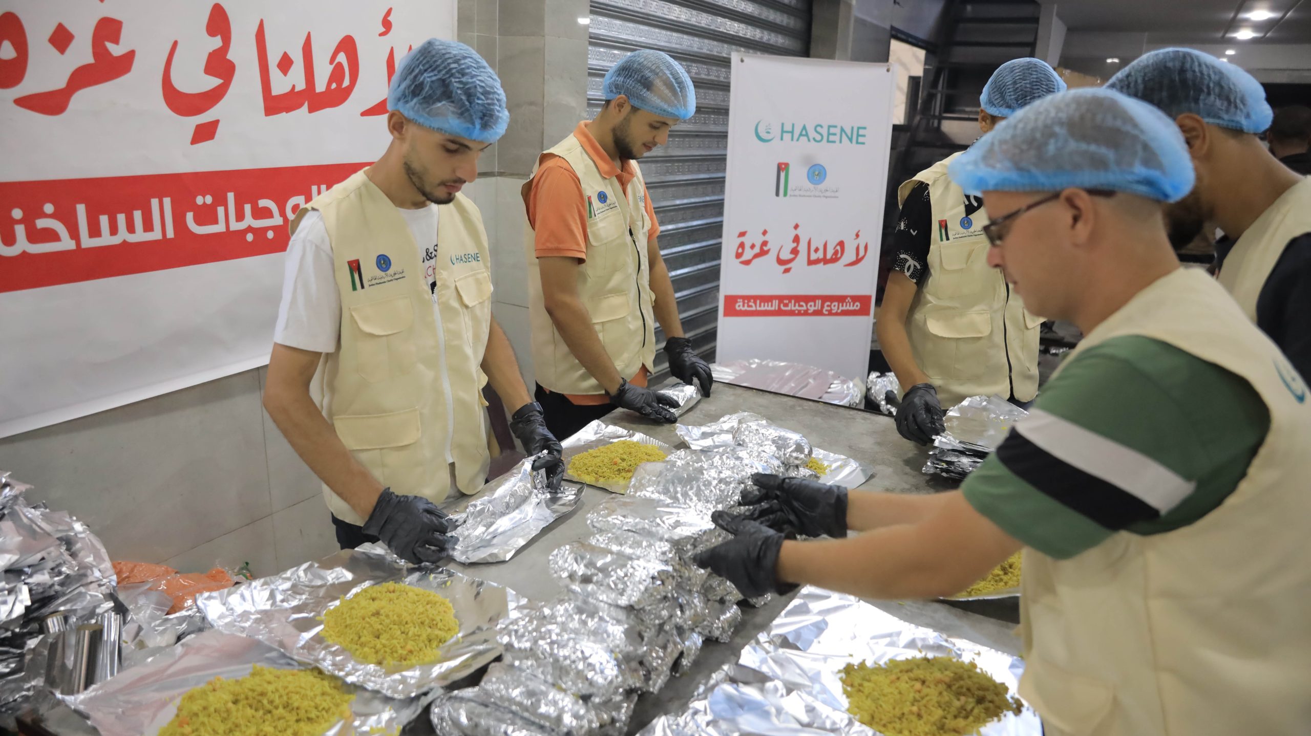 HASENE, Gazze’de yardımlarını sürdürüyor