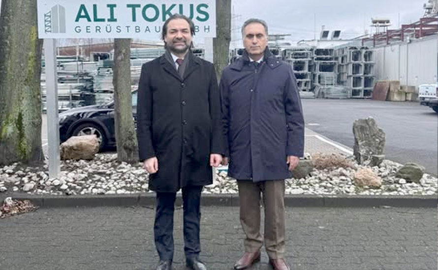 Başkonsolos Al’dan Tokuş Gerüstbau’ya ziyaret