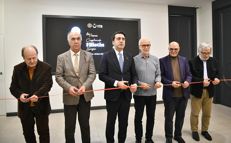 YTB’de Filistin’in haklı davası çizgilerle anlatılıyor