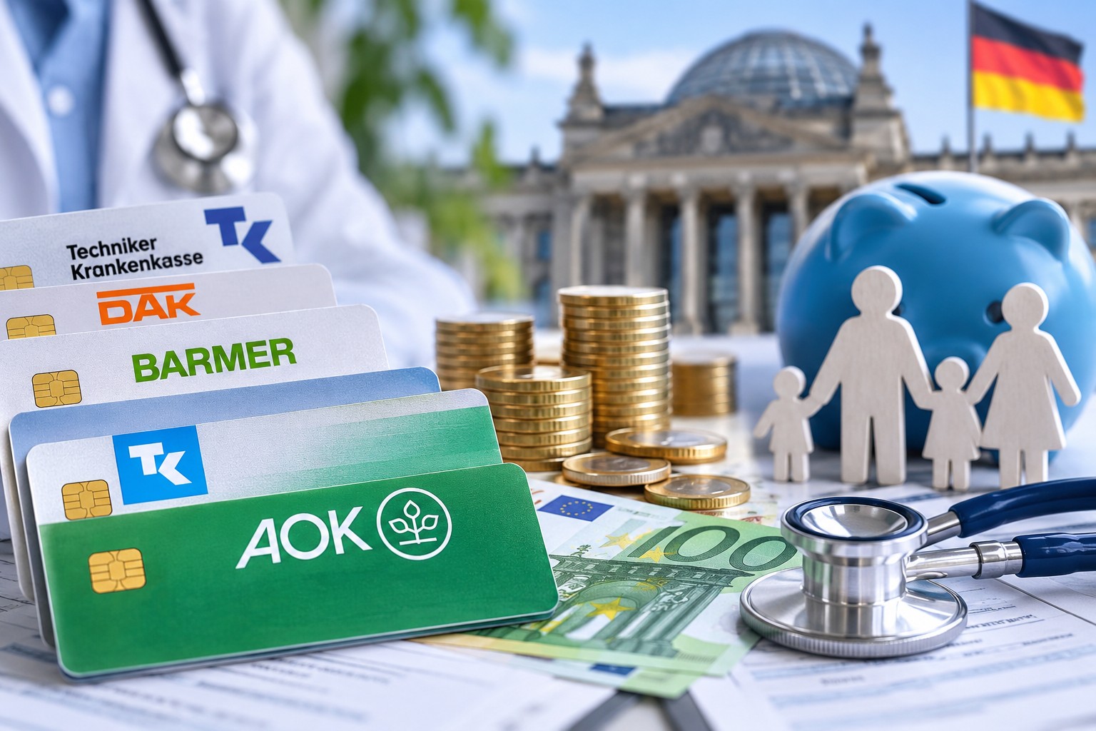 Almanya'nın sağlık sigortaları 2,6 milyar euro kâr açıkladı, ancak zorluklar devam ediyor