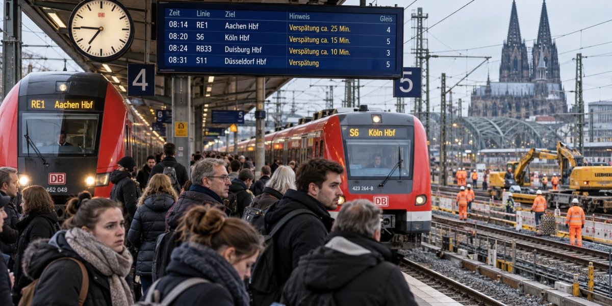 Alman bölgesinde tren işletme krizi: Gecikmeler yüzde 30'a çıktı