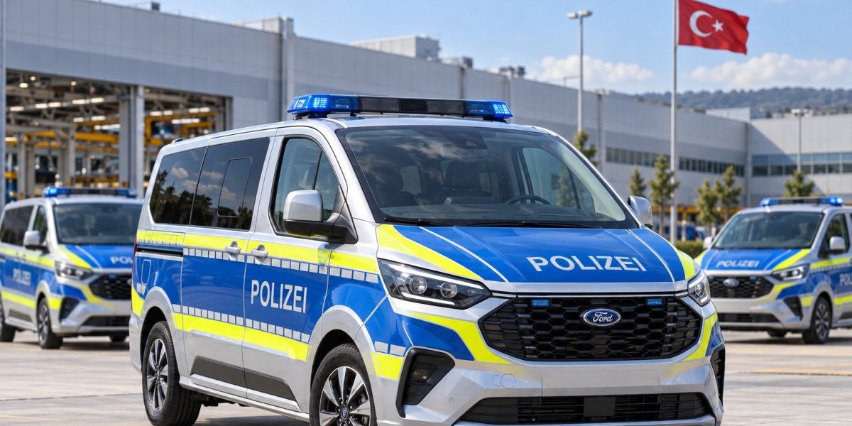 Almanya'nın Kuzey Ren-Vestfalya polisine Türkiye'den 300 Ford