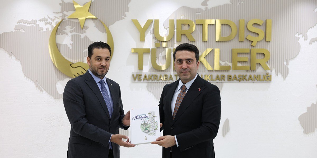 YTB Başkanı Turus, Uluslararası Demokratlar Birliği lideri Aslan'ı ağırladı