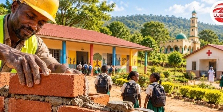 WEFA, dünyanın dört bir yanında kalıcı eserler inşa ediyor