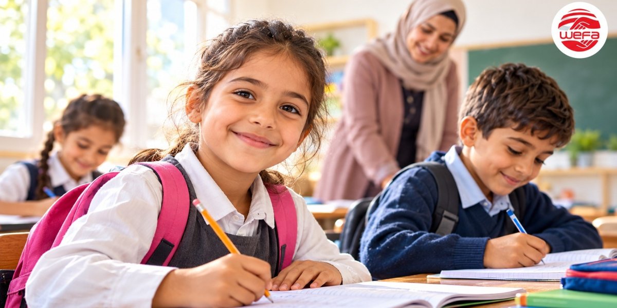 WEFA'nın yetim destek programı: Aylık 35 euro ile bir çocuğun geleceğini değiştirebilirsiniz