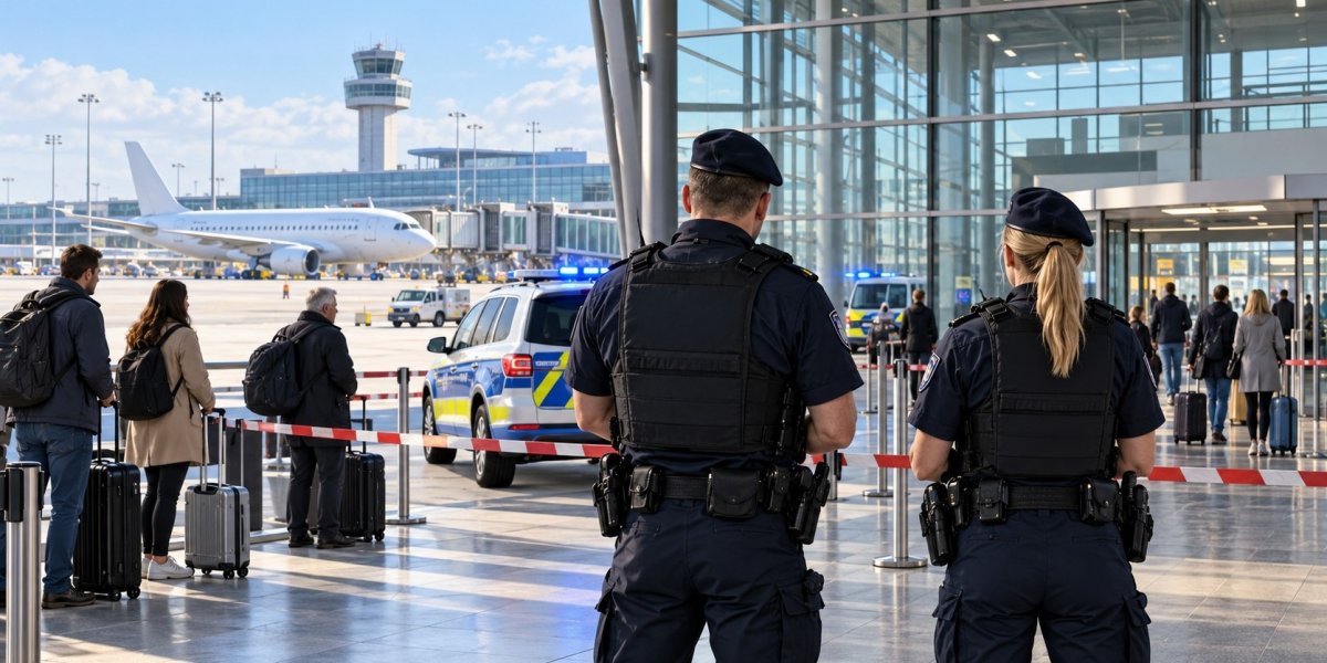 Leipzig Havalimanı'nda güvenlik süreci: Kuzey pisti geçici kapatıldı