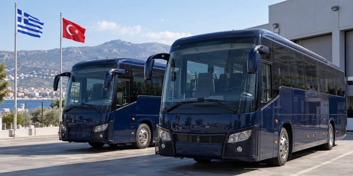 Yunanistan polisi Türk otobüs üretiminden 60 araç satın almayı planlıyor