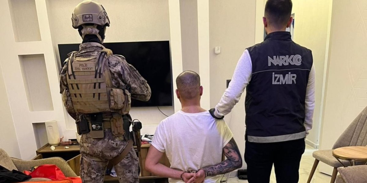 Almanya'nın aradığı suçlu İzmir'de ele geçirildi