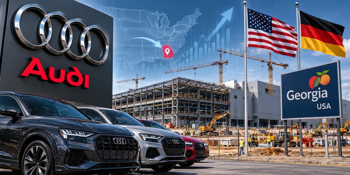 Audi, Georgia'da 4 milyar dolarlık fabrika yatırımına hazırlanıyor